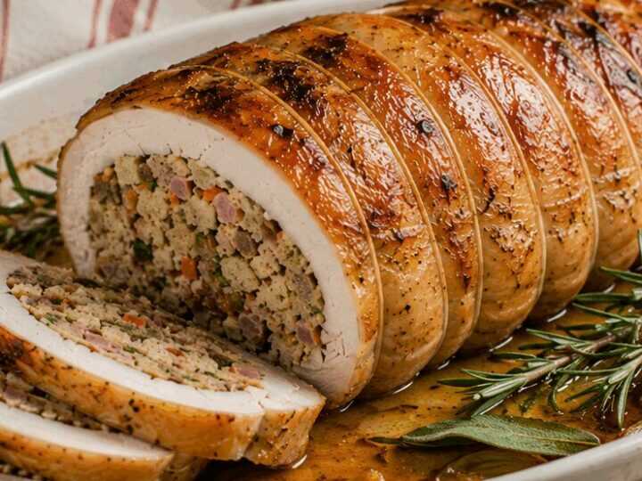 Tacchino Ripieno alla Lombarda – Ricetta Ricca e Saporita