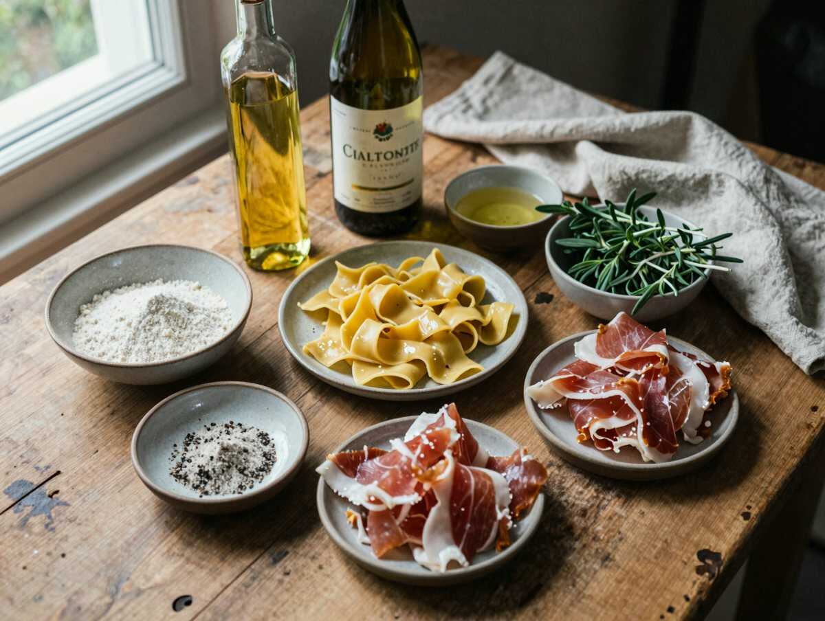 Gli ingredienti per Tacchino Saltimbocca alla Romana Light