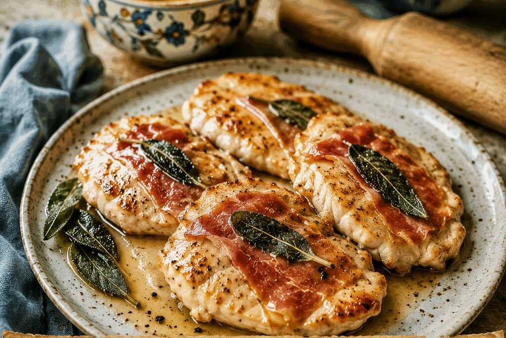 Tacchino Saltimbocca alla Romana Light