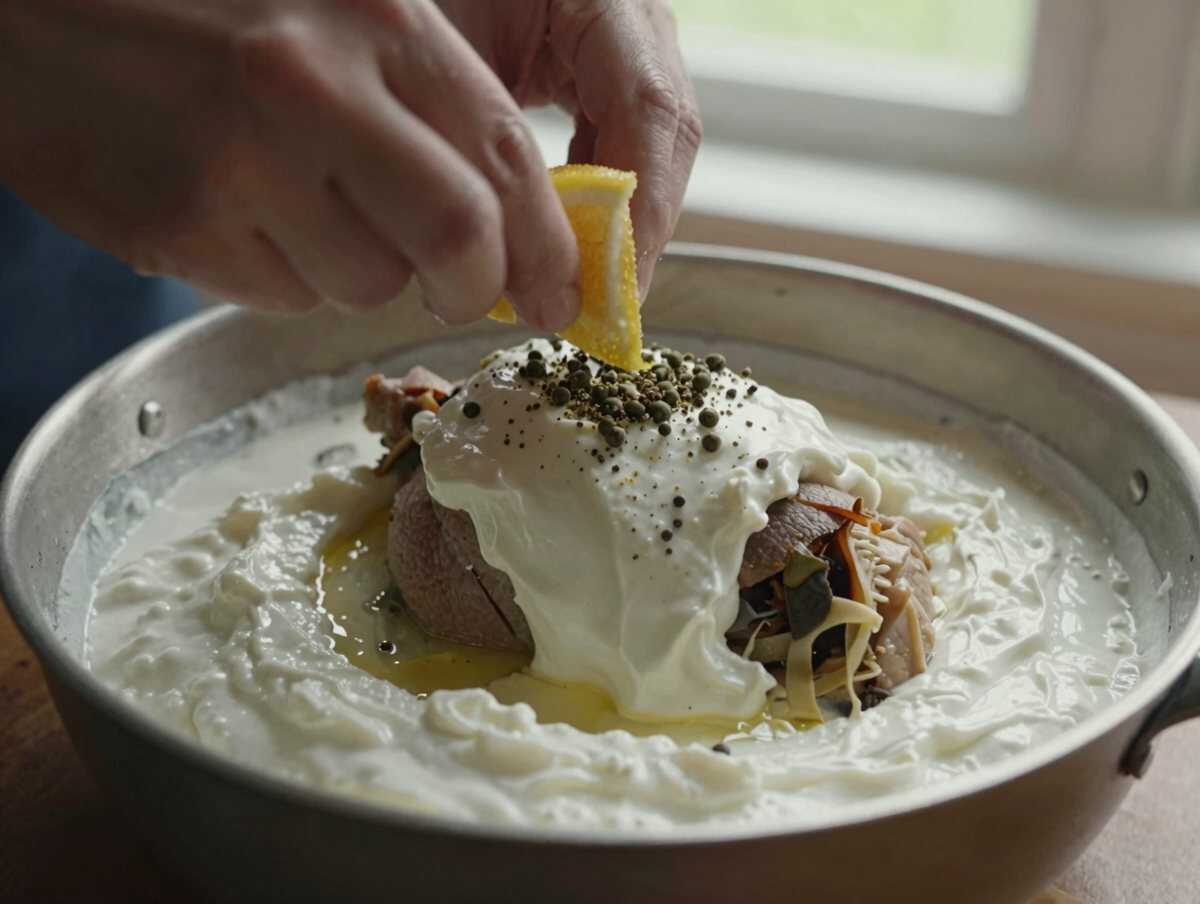 Preparare la salsa tonnata light — Tacchino Tonnato Light Senza Maionese