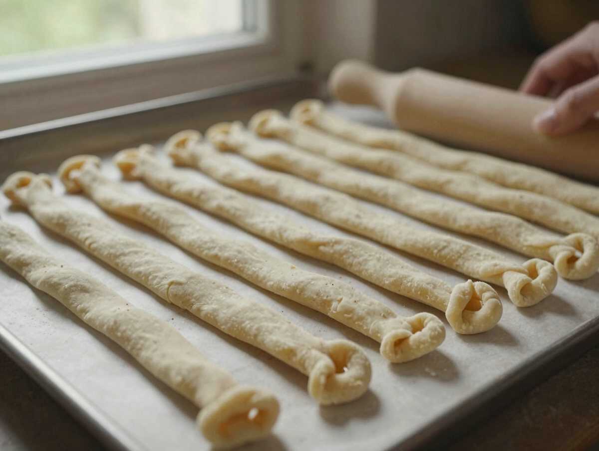 Forma i taralli — Taralli al finocchietto per l’apericena: dosi per quattro e vassoio sempre croccante