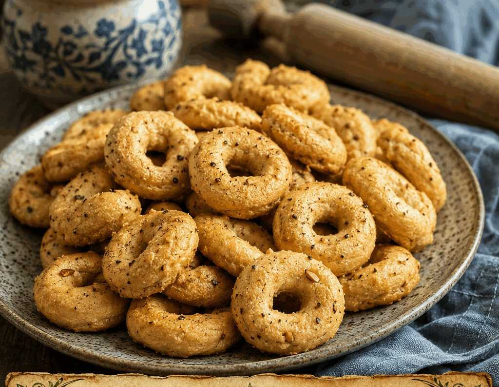 Taralli napoletani sugna e pepe perfetti per il buffet di compleanno