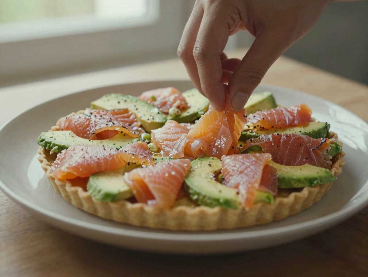 4. Assemblare la tartare — Tartare di Salmone e Avocado: la Ricetta Fresca ed Elegante Pronta in Soli 15 Minuti