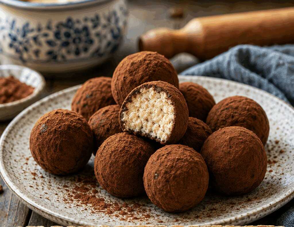 Tartufini al Cacao e Ricotta
