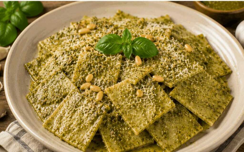 Testaroli al Pesto Ligure – Ricetta Tradizionale della Liguria