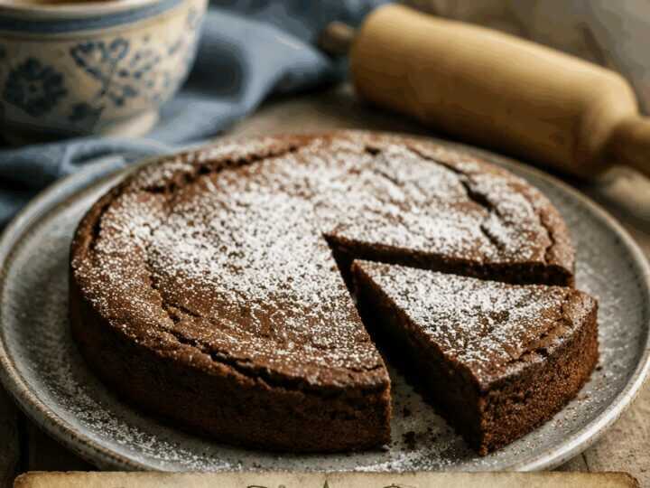 Torta al Cioccolato Senza Farina e Senza Burro