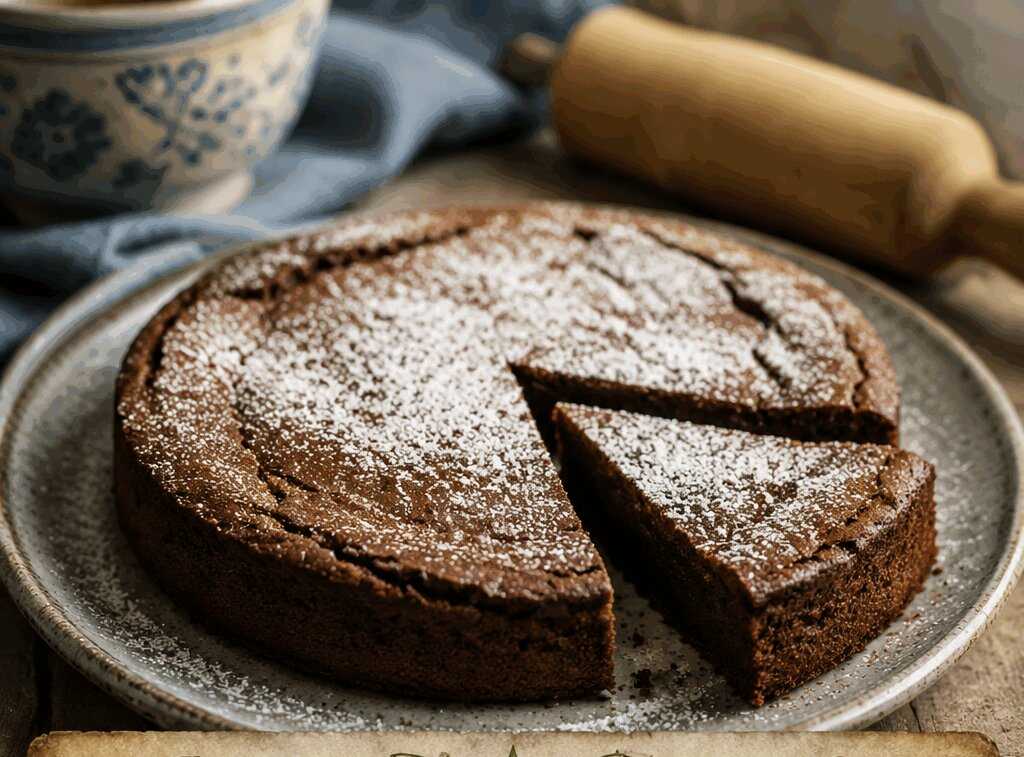 Torta al Cioccolato Senza Farina e Senza Burro