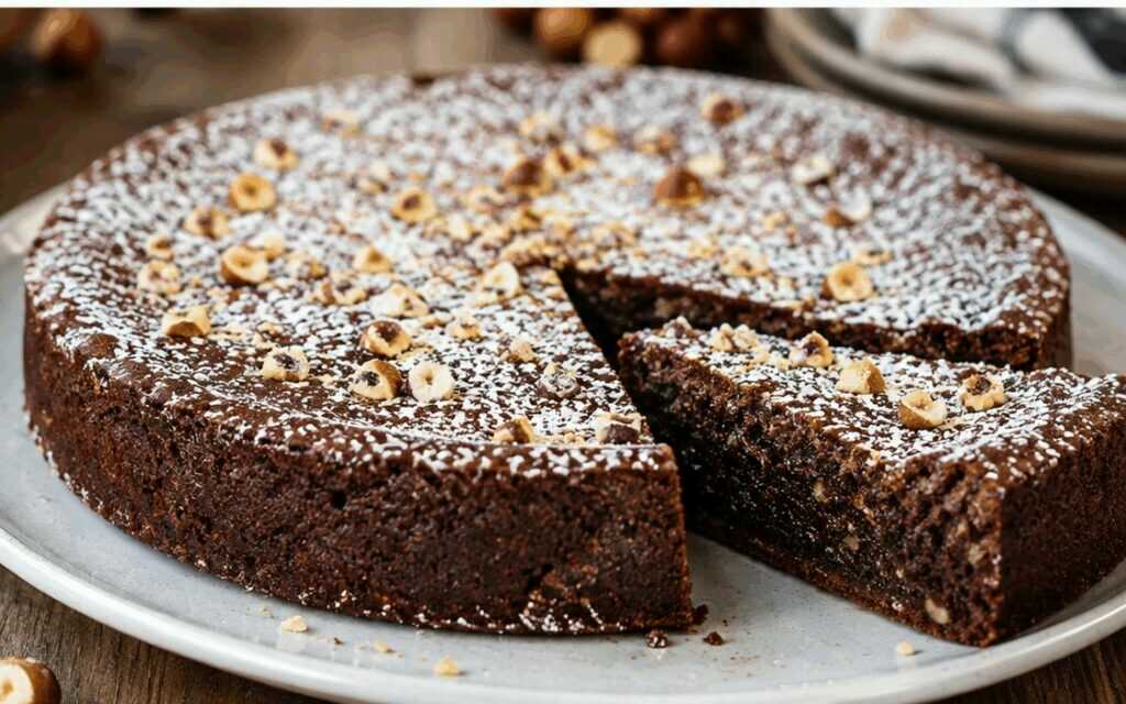 Torta alle nocciole del Piemonte e cioccolato fondente: un tesoro della pasticceria italiana