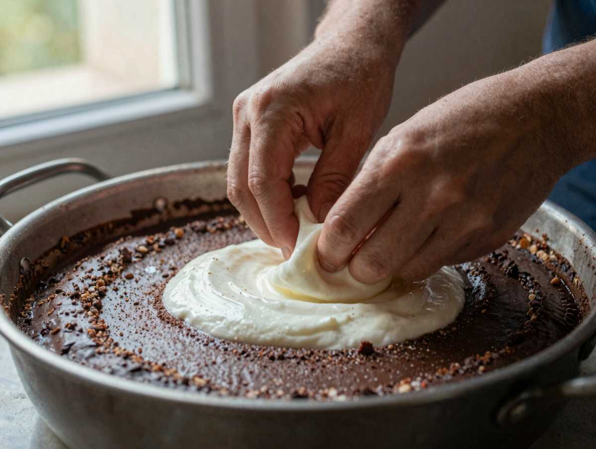 5. Montare gli albumi — Torta Caprese al Cioccolato e Mandorle – Campania