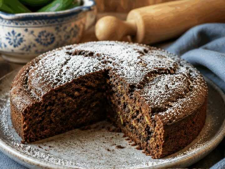 Torta Cioccolato e Zucchine Umida e Golosa