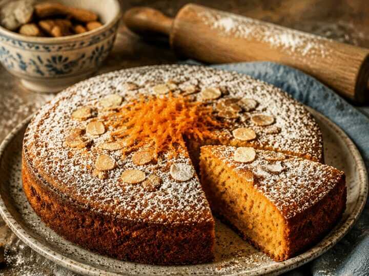 Torta di Carote e Mandorle Senza Farina