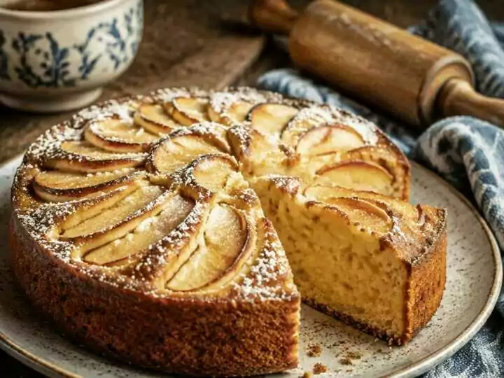Torta di Mele e Yogurt Senza Olio e Burro