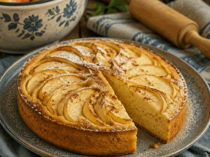 Torta di Mele Light Soffice Senza Burro