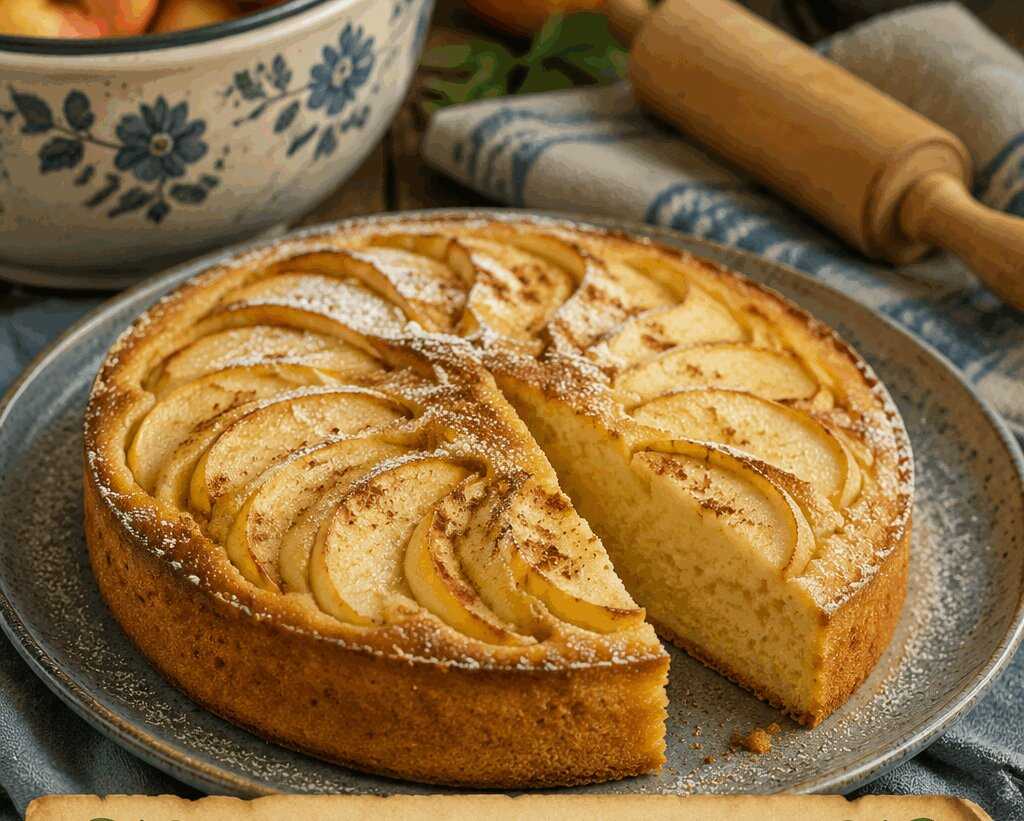 Torta di Mele Light Soffice Senza Burro