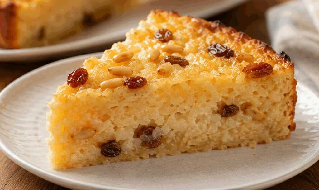 Torta di riso dolce bolognese (Emilia-Romagna)