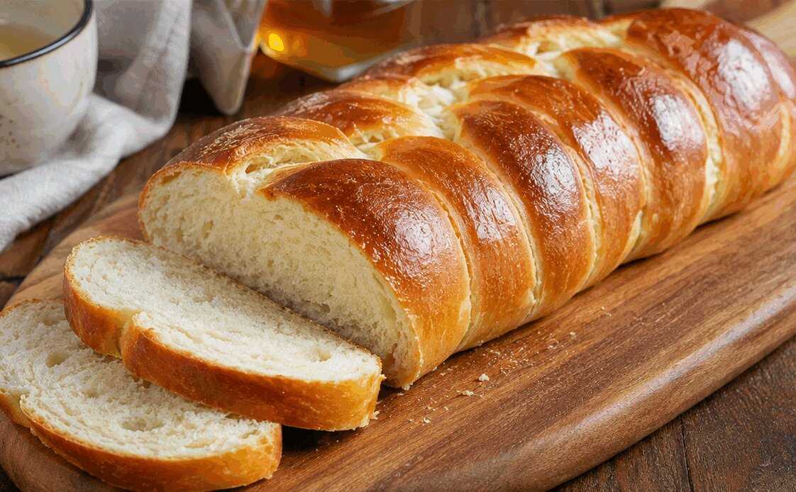 Treccia di Pane al Latte: la Ricetta Soffice e Dorata Ideale per Colazione e Merenda