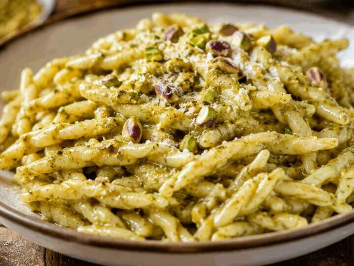 Trofie al Pesto di Pistacchi