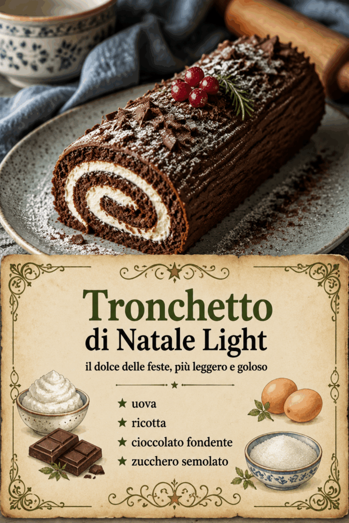 Tronchetto di Natale Light