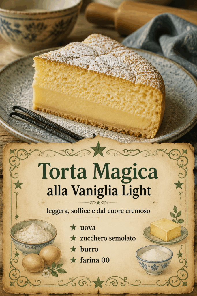 Torta Magica alla Vaniglia Light