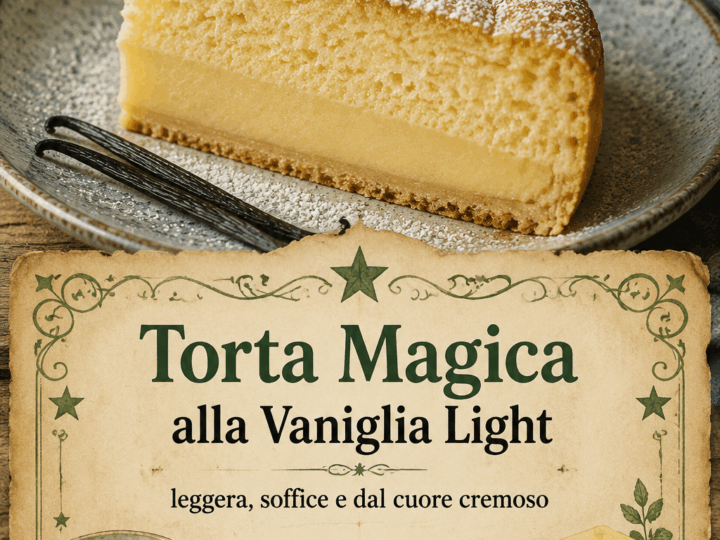 Torta Magica alla Vaniglia Light