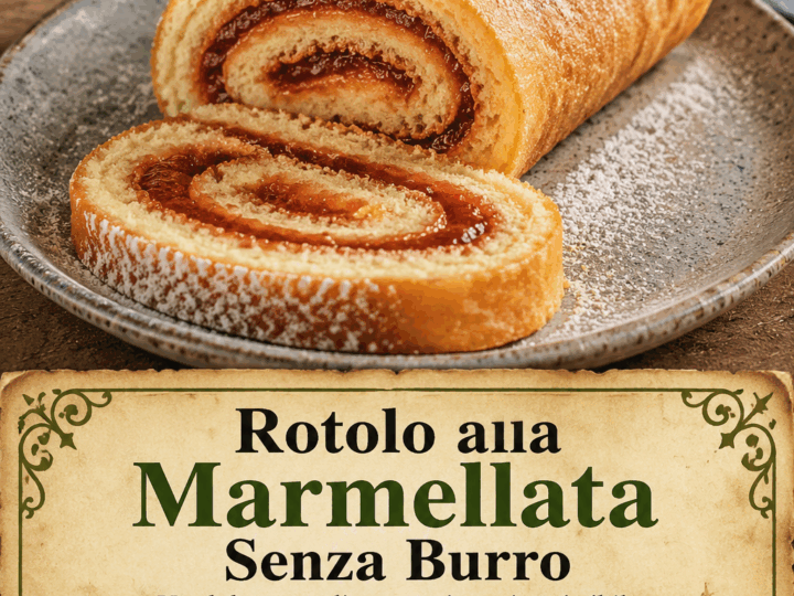 Rotolo alla Marmellata Senza Burro