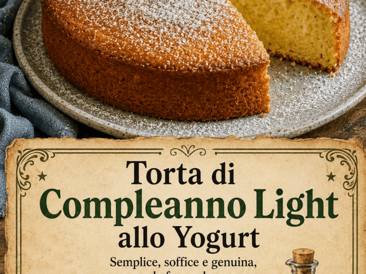 Torta di Compleanno Light allo Yogurt