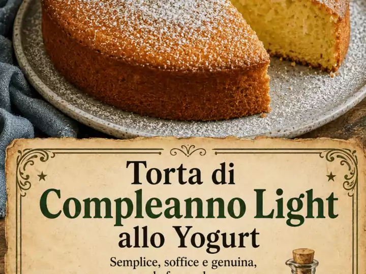 Torta di Compleanno Light allo Yogurt
