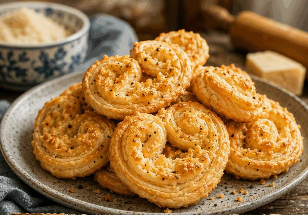 Ventagli di sfoglia al parmigiano, il finger food più richiesto alle feste