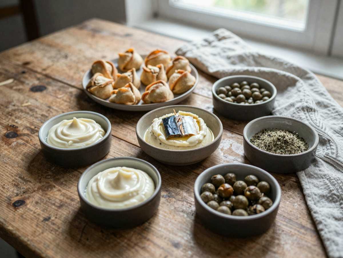 Gli ingredienti per Vol-au-vent con mousse di tonno, la ricetta che sta spopolando su Pinterest