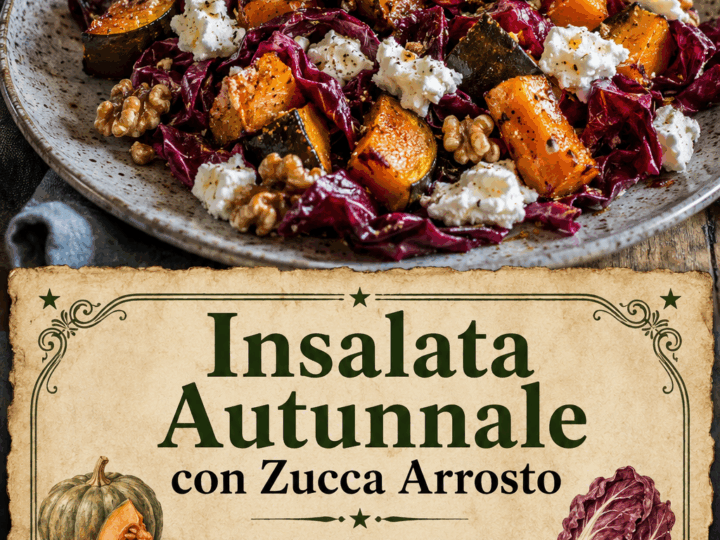 Insalata Autunnale con Zucca Arrosto
