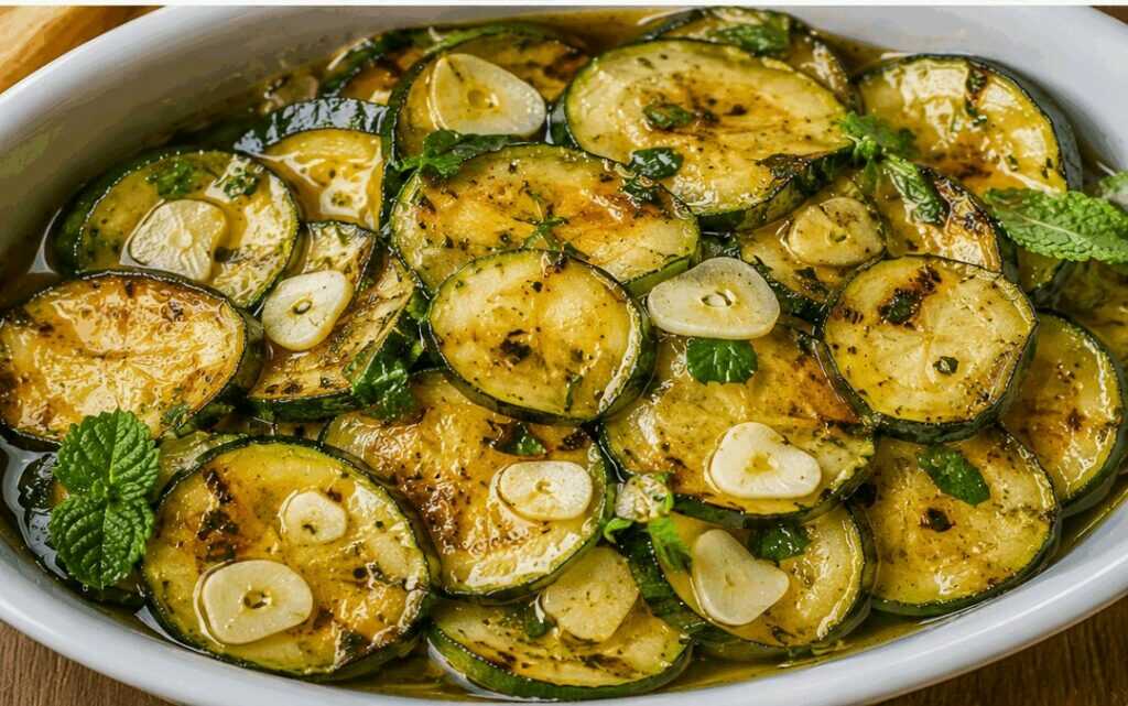 Zucchine alla scapece: la ricetta tradizionale campana profumata alla menta