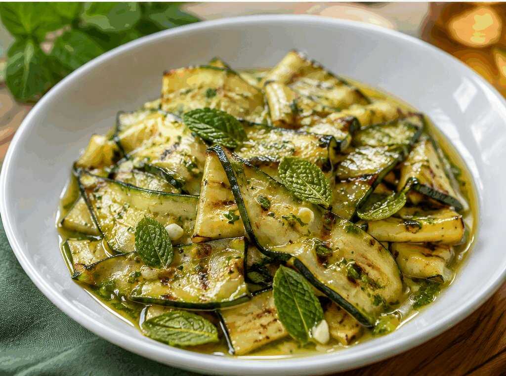 Zucchine alla Scapece: la ricetta tradizionale napoletana con menta e aceto