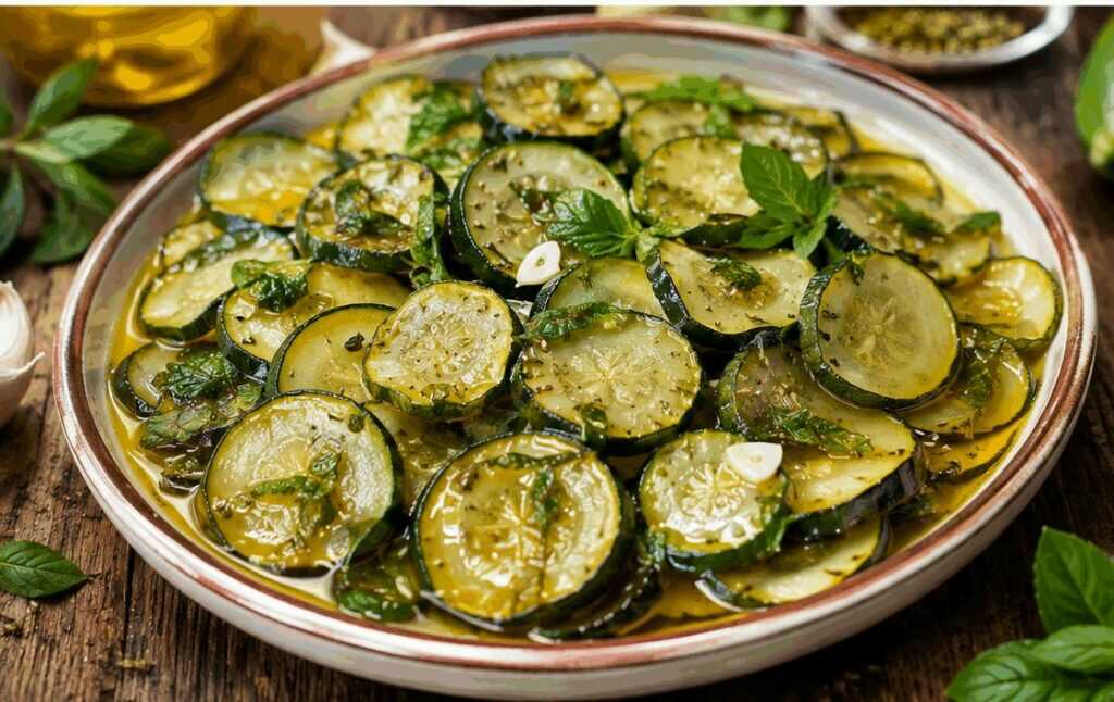 Zucchine alla Scapece – Ricetta Tradizionale Campana