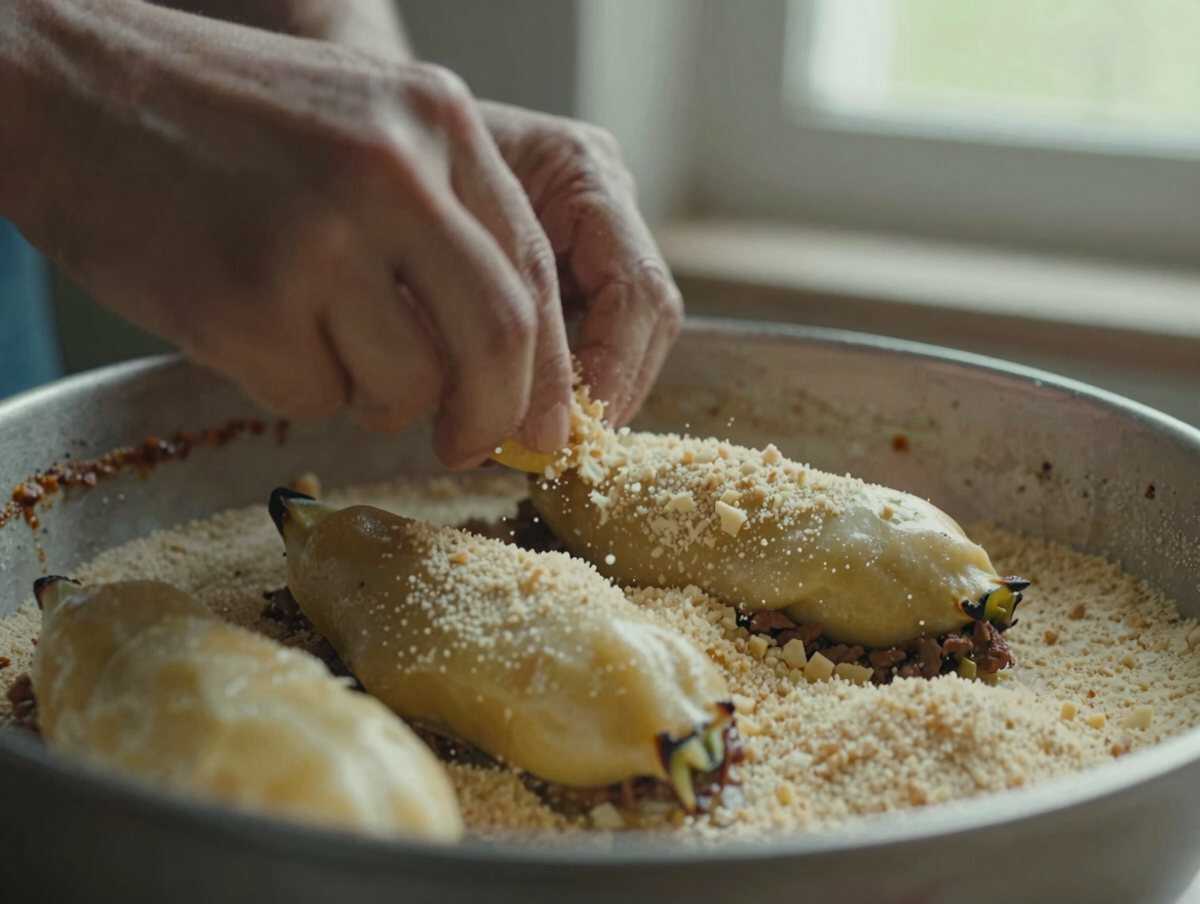 3. Farcite le zucchine — Zucchine ripiene al forno con carne macinata e parmigiano