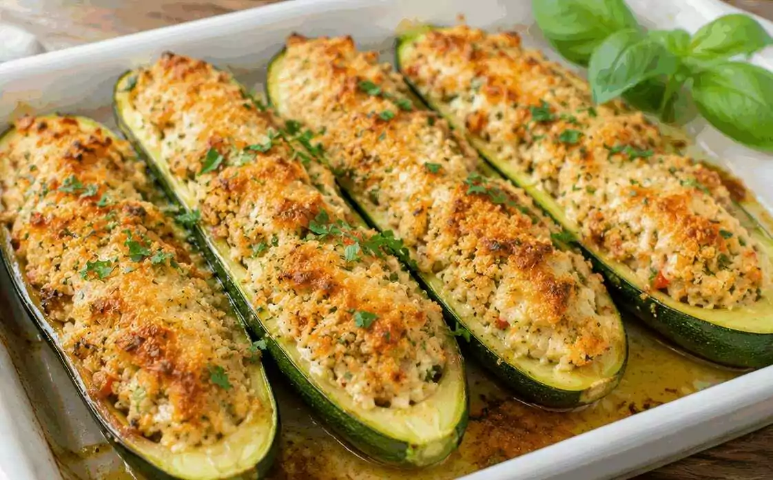 Zucchine Ripiene Light al Forno: la Ricetta Leggera e Saporita Perfetta per Tutta la Famiglia