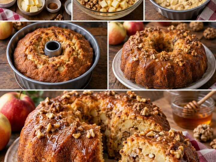 Ciambella Rustica alle Mele, Noci e Miele di Castagno – Trentino-Alto Adige