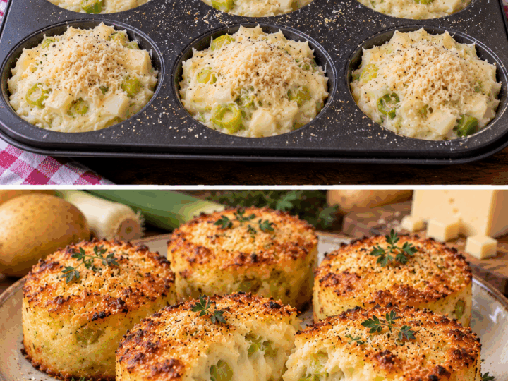 Tortini Caldi di Patate, Porri e Fontina – Valle d’Aosta