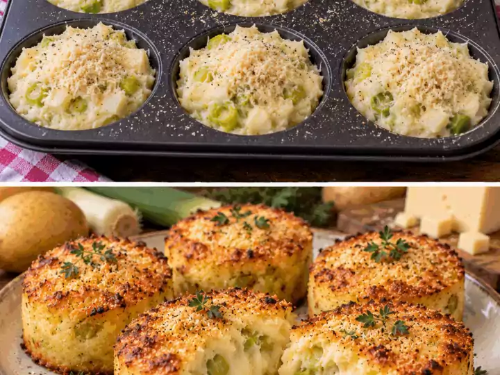 Tortini Caldi di Patate, Porri e Fontina – Valle d’Aosta