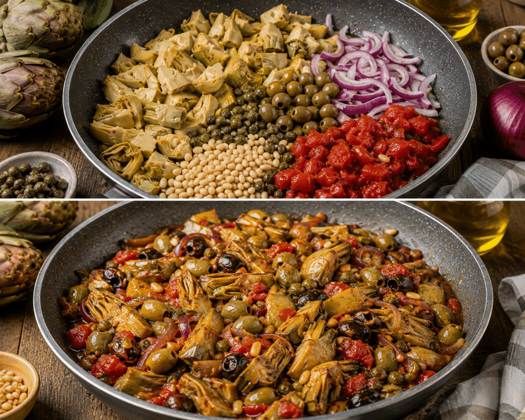 Caponata di Carciofi alla Siciliana – Sicilia