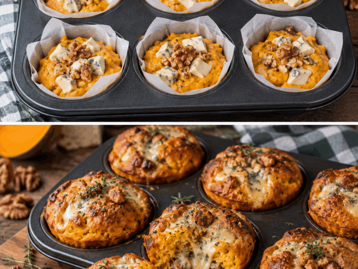 Tortini di Zucca con Gorgonzola e Noci – Lombardia