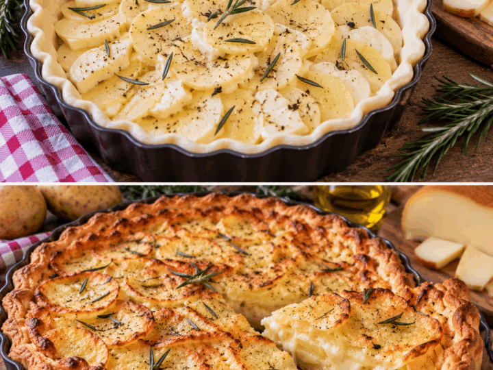Torta Salata di Patate, Scamorza e Rosmarino – Abruzzo