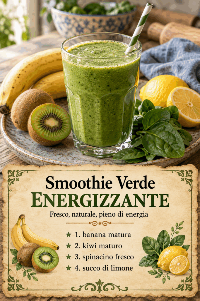 Smoothie Verde Energizzante
