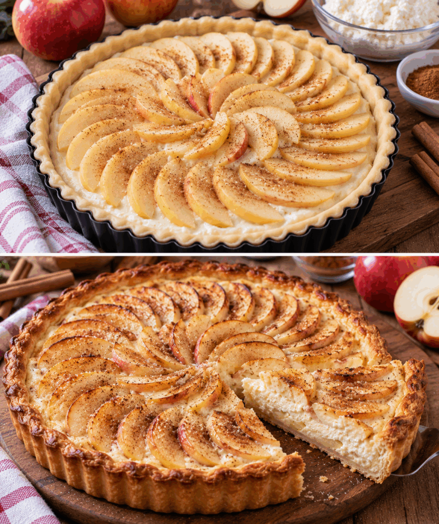 Crostata di Mele, Ricotta e Cannella – Trentino-Alto Adige