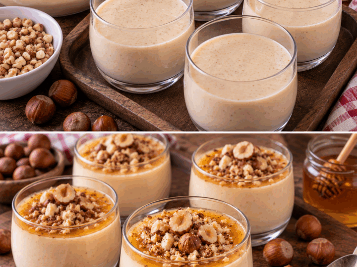 Crema di Panna Cotta alle Nocciole e Miele – Piemonte