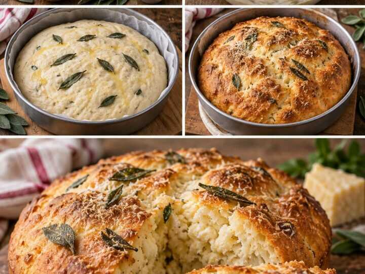 Pane Soffice alla Ricotta con Pecorino e Salvia – Toscana