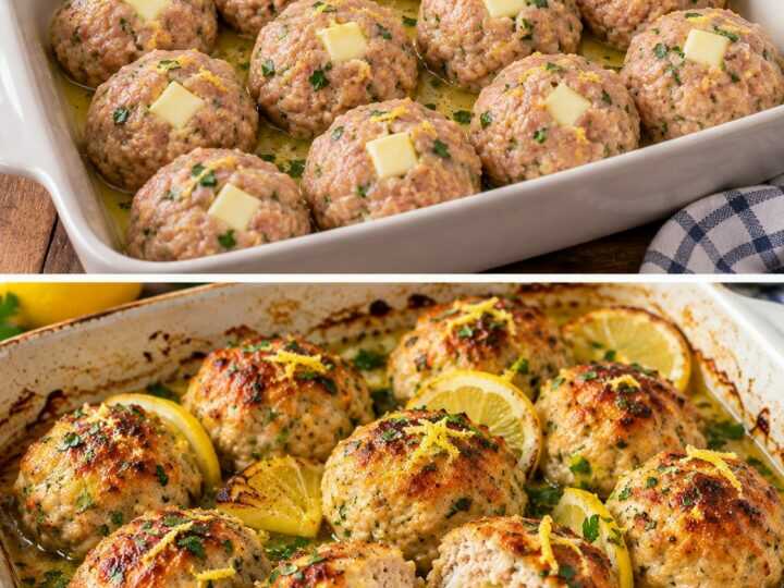 Polpette di Tacchino al Limone con Cuore di Scamorza