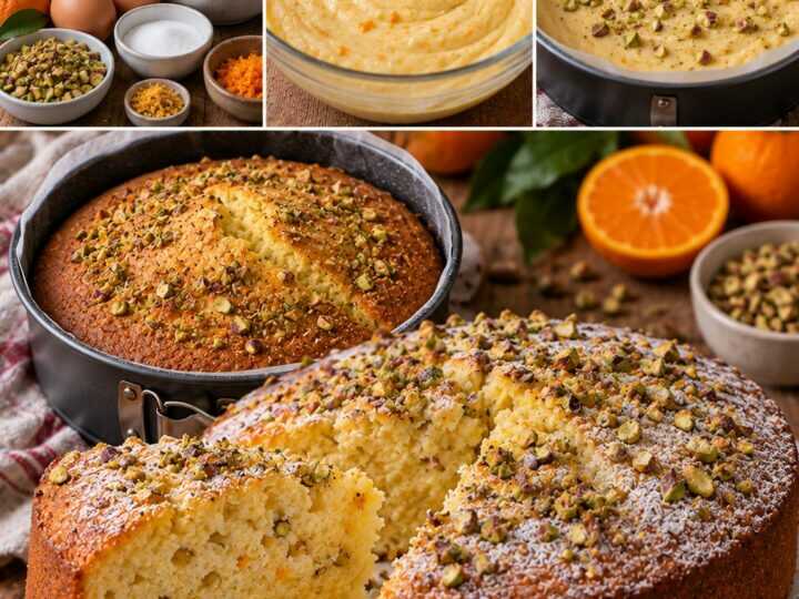 Torta Morbida ai Mandarini con Ricotta e Pistacchi – Sicilia