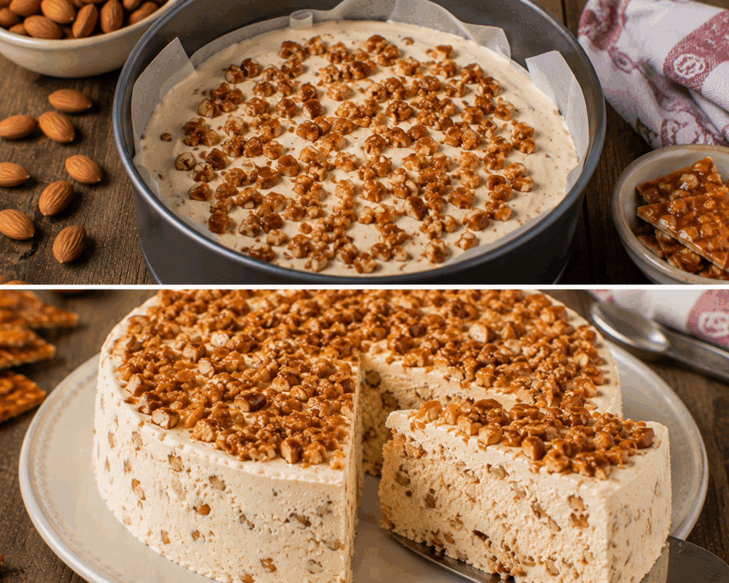 Semifreddo al Croccante di Mandorle alla Calabrese – Calabria