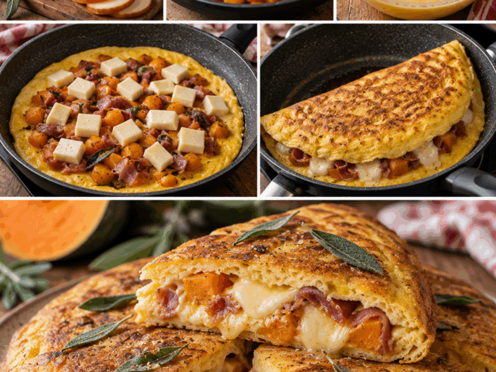 Frittata Ripiena di Zucca, Scamorza Affumicata e Speck – Veneto