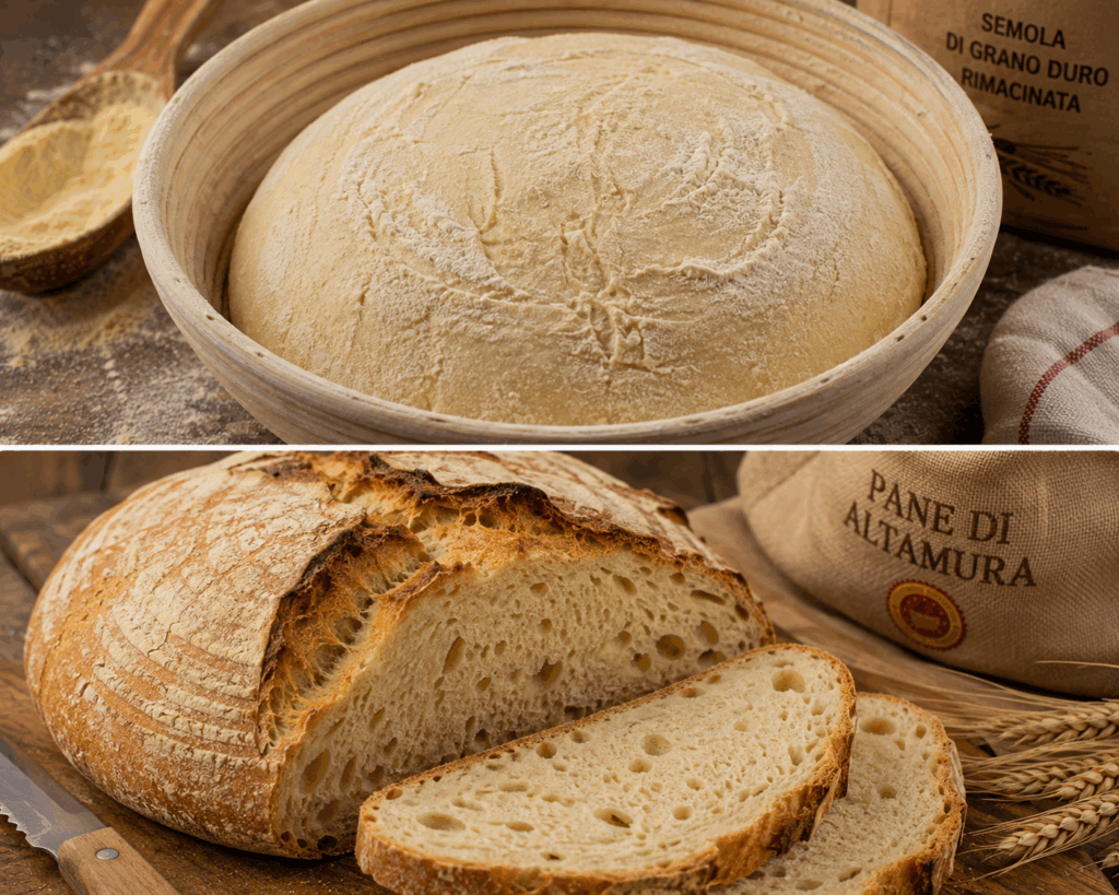 Pane di Altamura con Semola di Grano Duro – Puglia